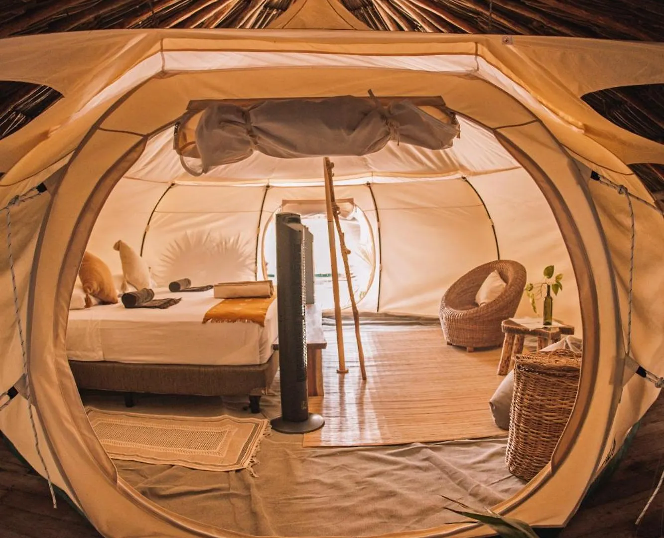 Uman Glamping & Cenote Tulum Hotel Luxury tent